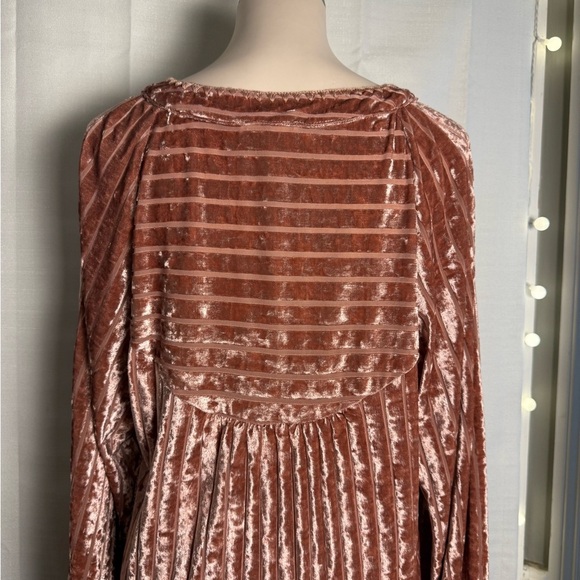 Entro Pink Boho Long Sleeve Blouse - Picture 3 of 10